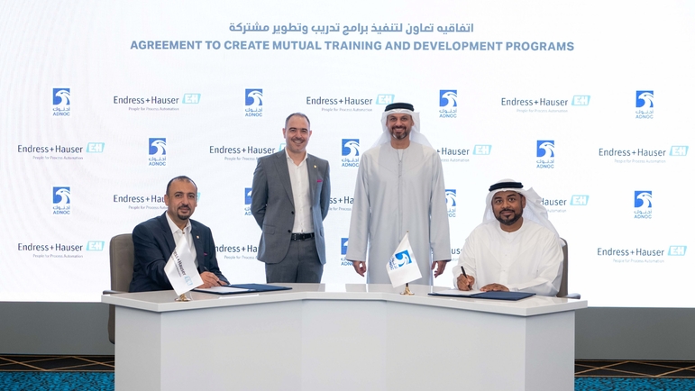 Endress+Hauser & ADNOC Technical Academy to develop local talent in process automation technologies