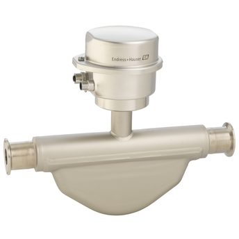 Picture of Coriolis flowmeter Proline Promass E 100 / 8E1C Cost-effective – multi-purpose device Picture of Coriolis flowmeter Proline Promass E 100 / 8E1C Cost-effective – multi-purpose device
