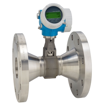 Picture of vortex flowmeter Prowirl R 200 with reduced line size for measurements in low flow range