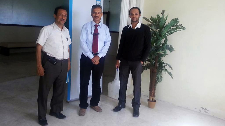 Staff of Standard for Trading Co. in Yemen