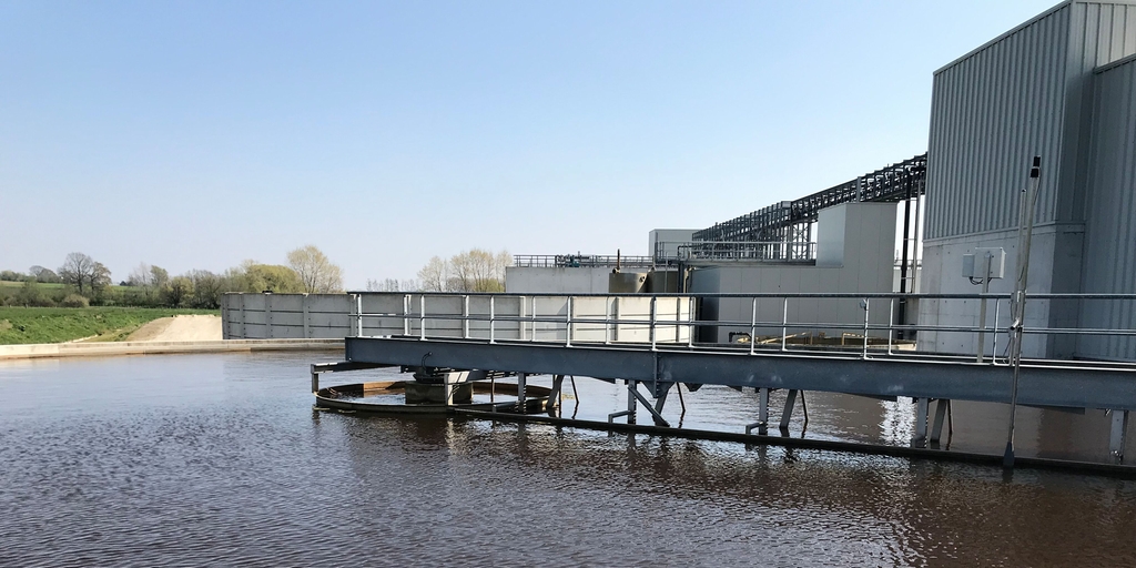 WWTP at a food company Industrial WWTP at Pasfrost