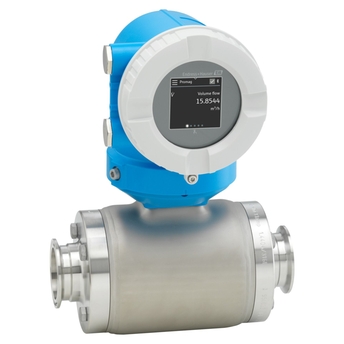 Picture of electromagnetic flowmeter Proline Promag H 10 for basic hygienic applications Picture of electromagnetic flowmeter Proline Promag H 10 for basic hygienic applications
