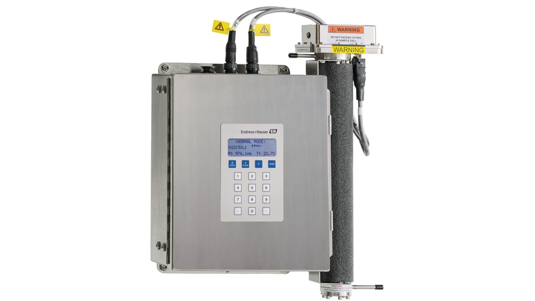 SS500 single channel H2O, TDLAS gas analyzer, right angle view