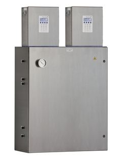 Product picture 2-pack, 3-pack TDLAS gas analyzer, right angle view