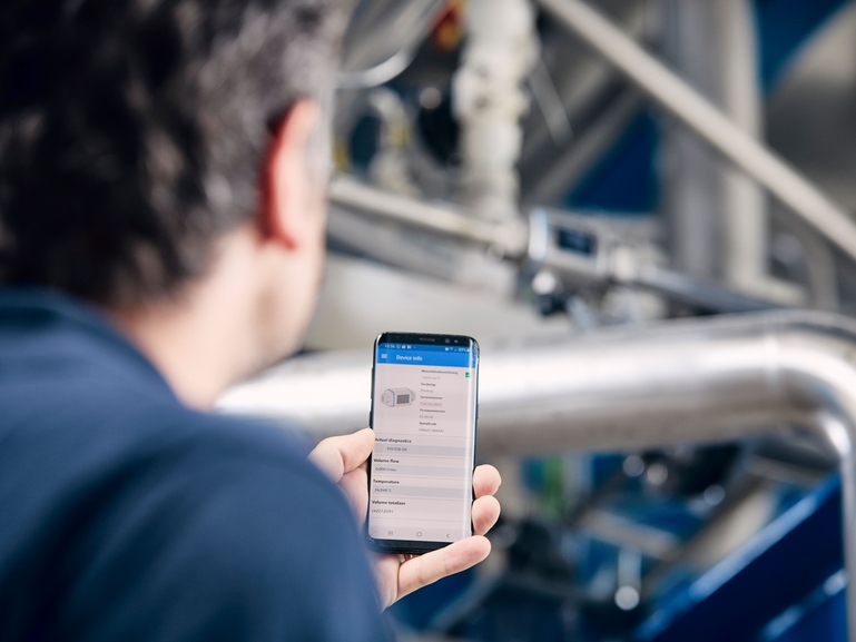 Device information via Smart Blue app