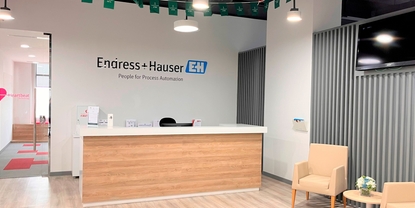Endress+Hauser Saudi Arabia office entrance