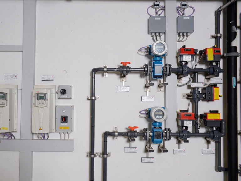 Measurement technology in the sludge preparation process